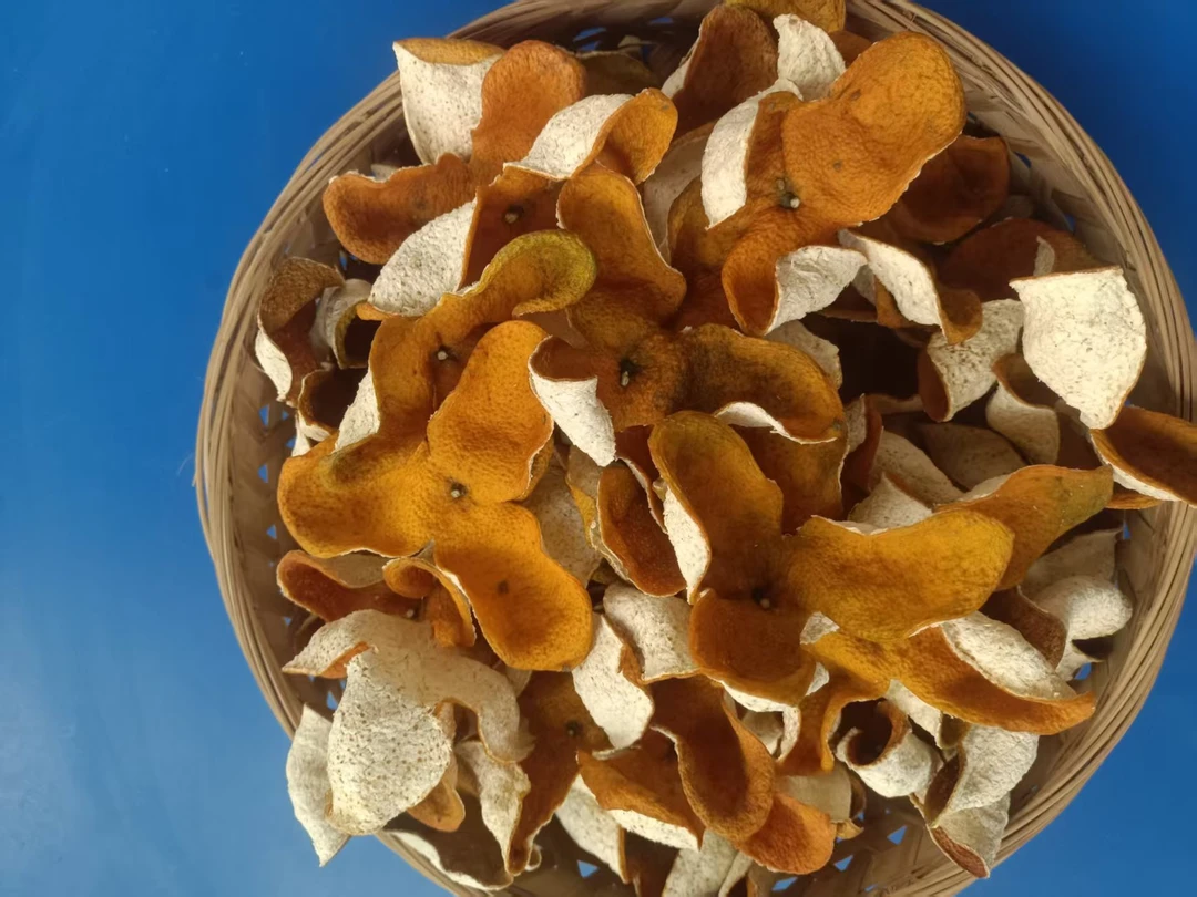 果农2025冬后大红皮正宗新会陈皮（天然生晒）