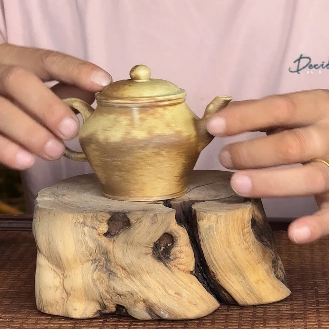 紫砂全手工白泥宫灯