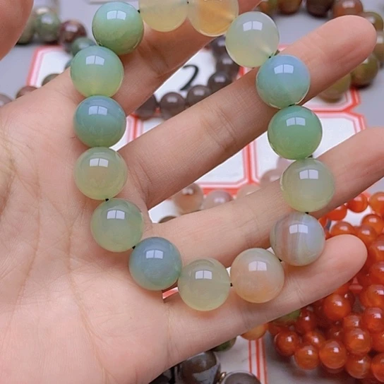 【闪购商品】玛瑙/玉髓未镶嵌珠宝半成品黑*