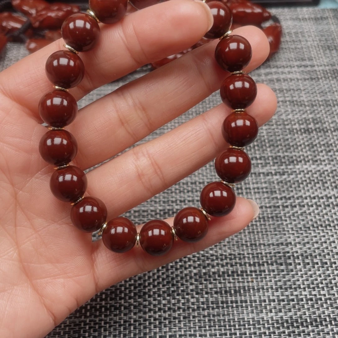 手串/手链橄榄核听*光珠12