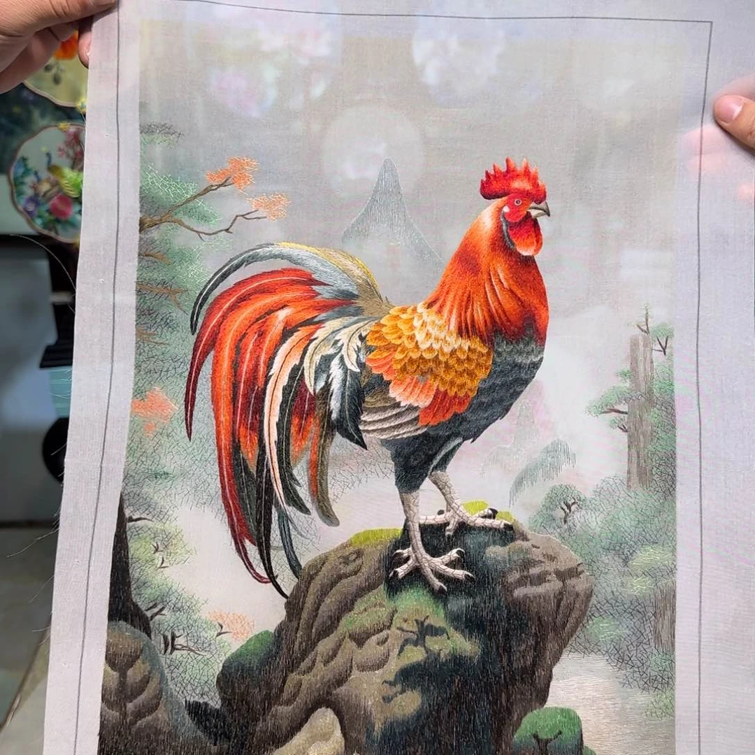 刺绣刺绣工艺精湛