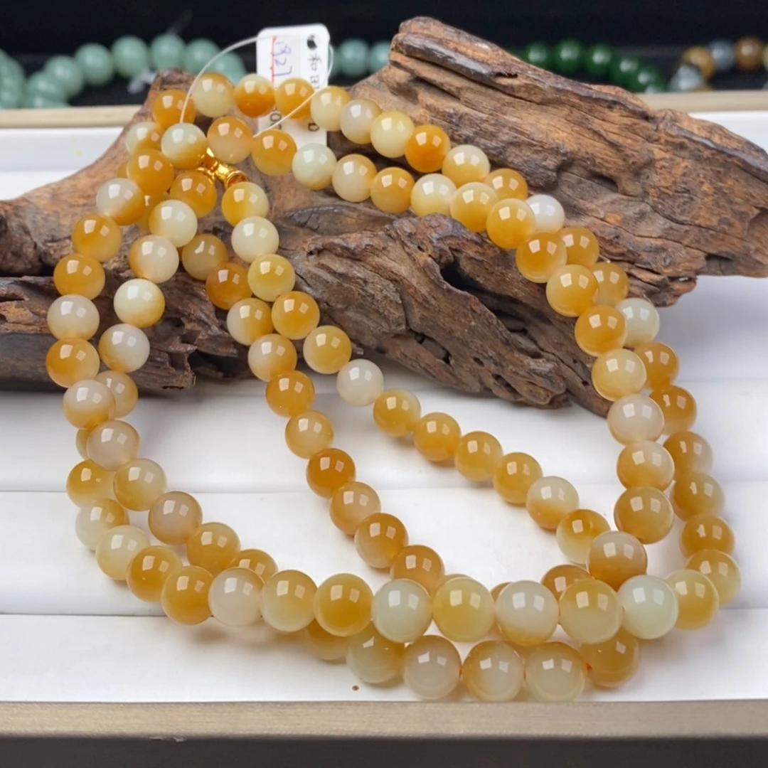 和田玉手串未镶嵌