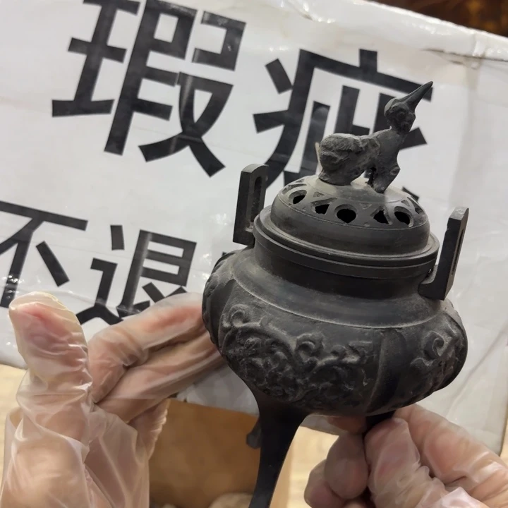 铜古美术置物摆件