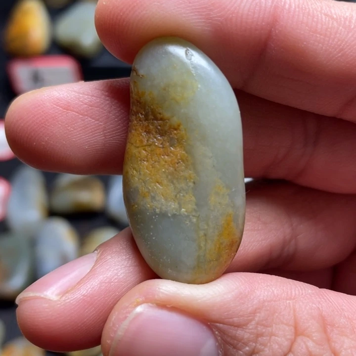 和田玉未镶嵌挂件36