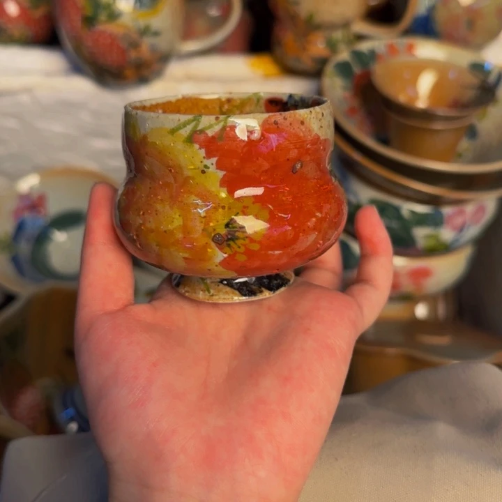 瓷片景德镇陶瓷手工手绘