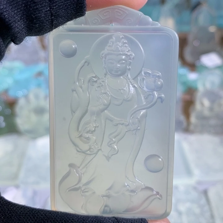 岫玉吊坠未镶嵌吊坠