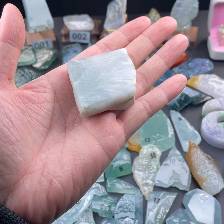 定制翡翠未镶嵌毛*亮