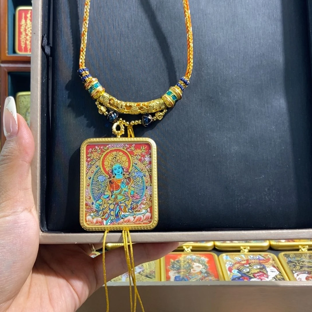 吊坠L**_美丽的唐卡漂亮结缘