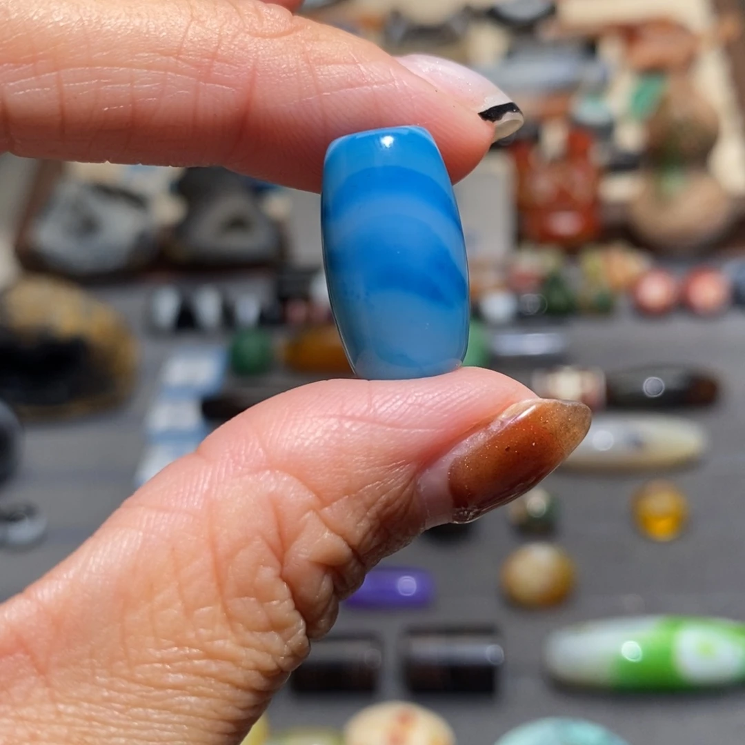 枭***枭玛瑙/玉髓合金手链