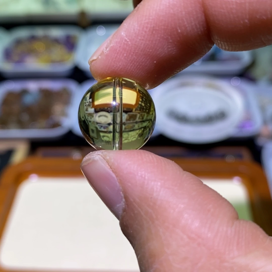水晶手串未镶嵌黄水晶