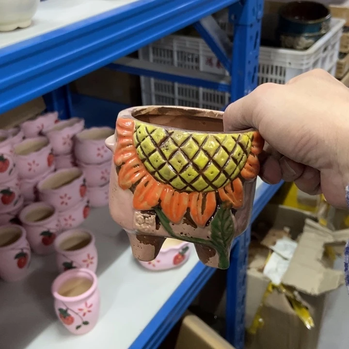 陶瓷花盆单场满9.9发10*9*9