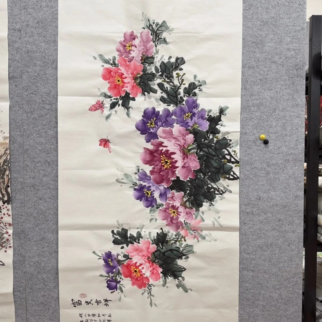 国画花鸟的翅膀是一种非常