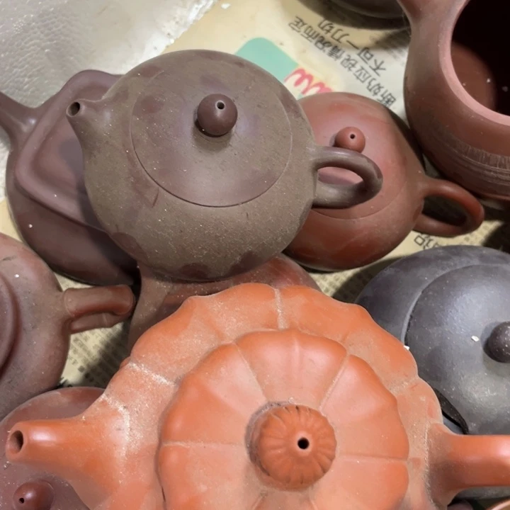 紫砂茶壶紫砂壶等文物