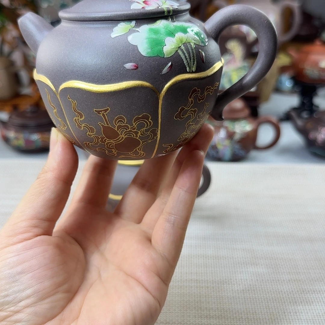 子***铭茶壶紫砂123345578