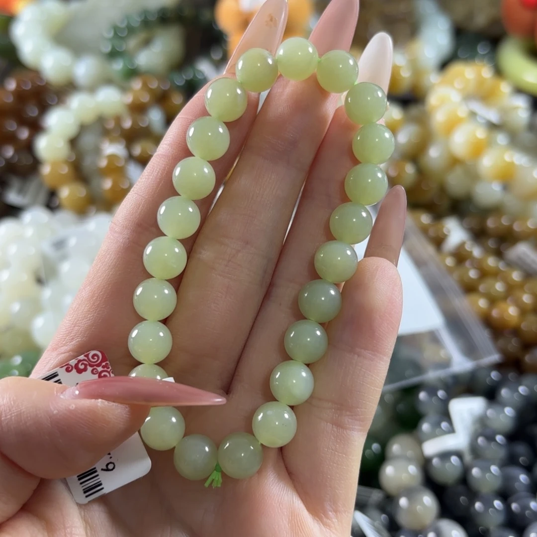 和田玉未镶嵌手链25