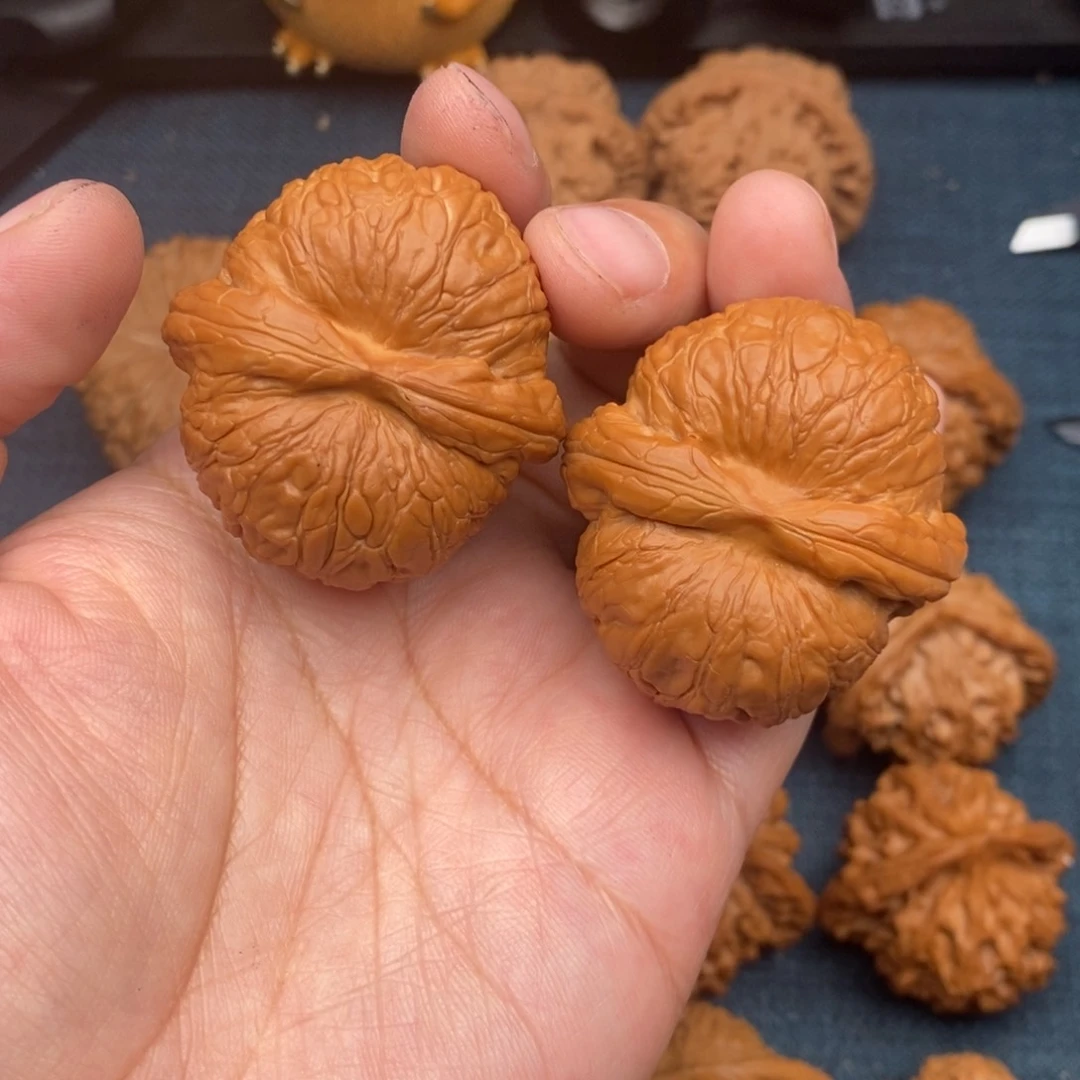 文玩核桃把件42精品元宝