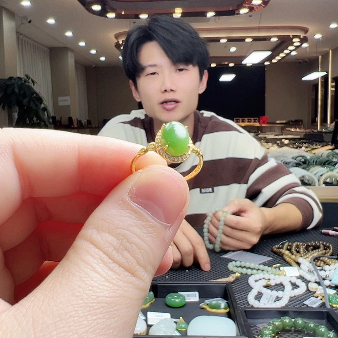 和田玉多样性发1银S925镶嵌