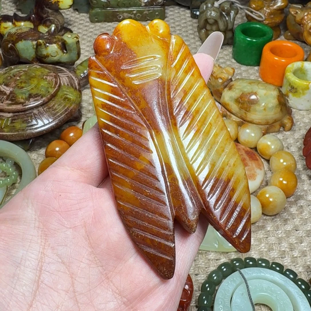 白玉菩提吊坠挂件