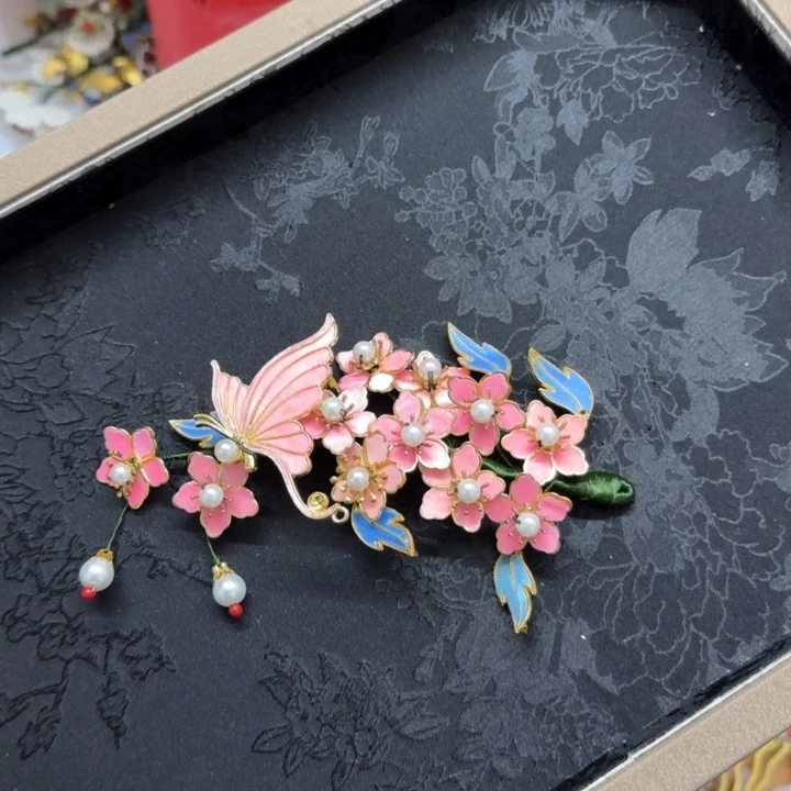 醋酸铁合金鹅毛仿点翠