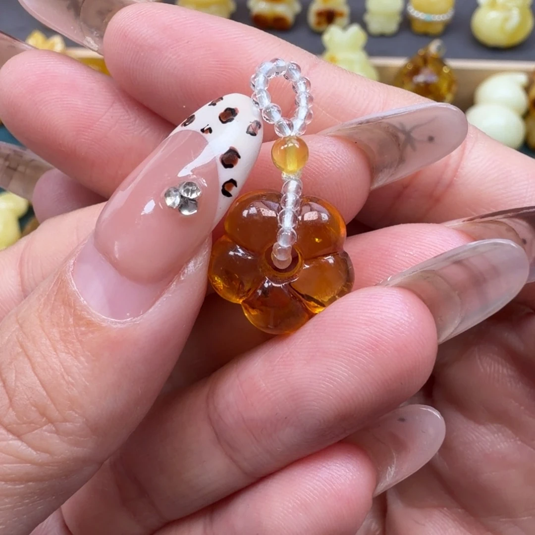 琥珀未镶嵌裸石蜜蜡
