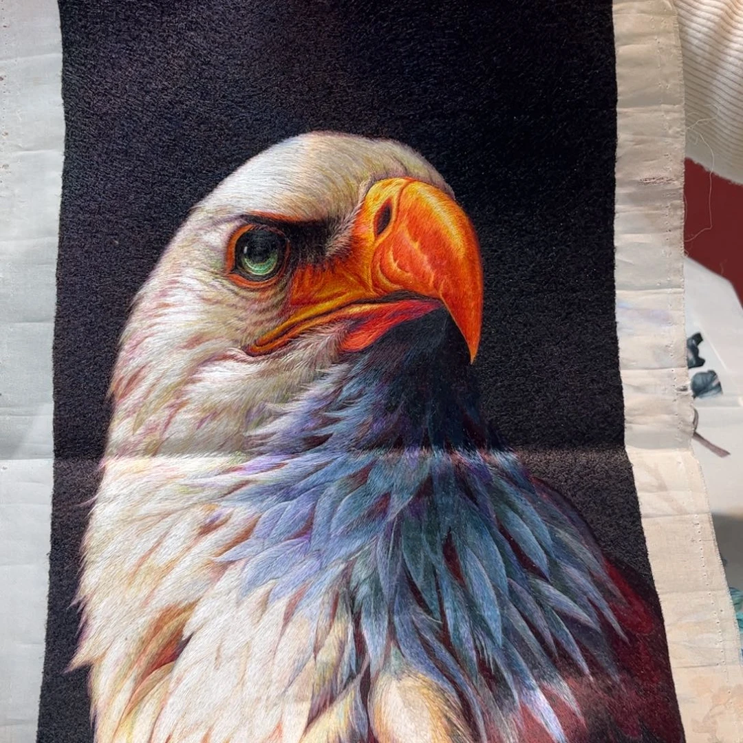 井***雯织绣纯手工打造一名知名