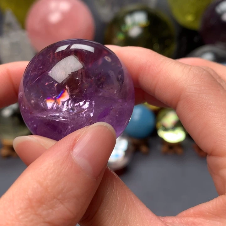 水晶水晶未镶嵌白**点水晶