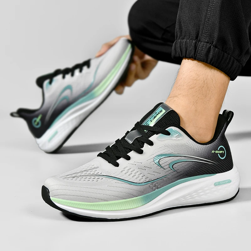 秋季新款特大码48学生中高考体测跑鞋47网面透气运动鞋男款46