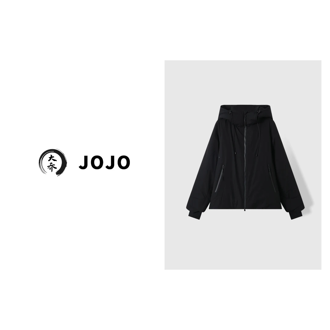 『大乔JoJo』【白金冲锋】休闲高级宽松挺括有型加厚保暖显瘦羽绒服