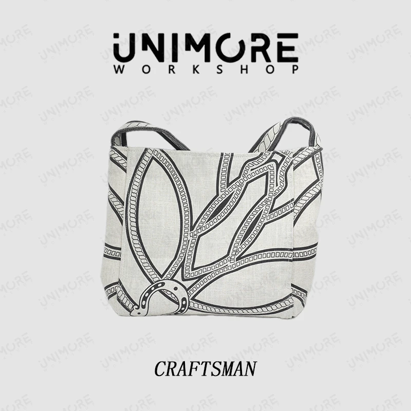 【造物至定制】进口棉麻 棉麻托特包-UNIMOREWORK SHOP