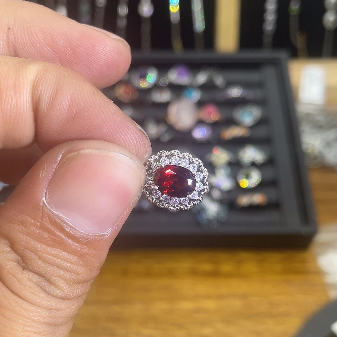 紫晶珠宝半成品未镶嵌