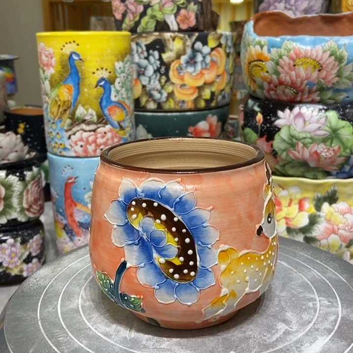 景德镇艺术手绘作品