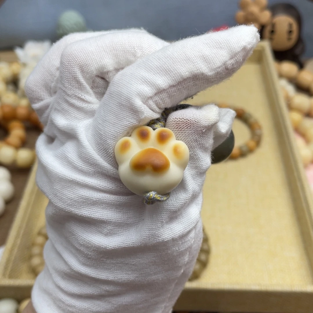 菩提根/象牙果吊坠23+干磨牙果炭烤熊掌一颗