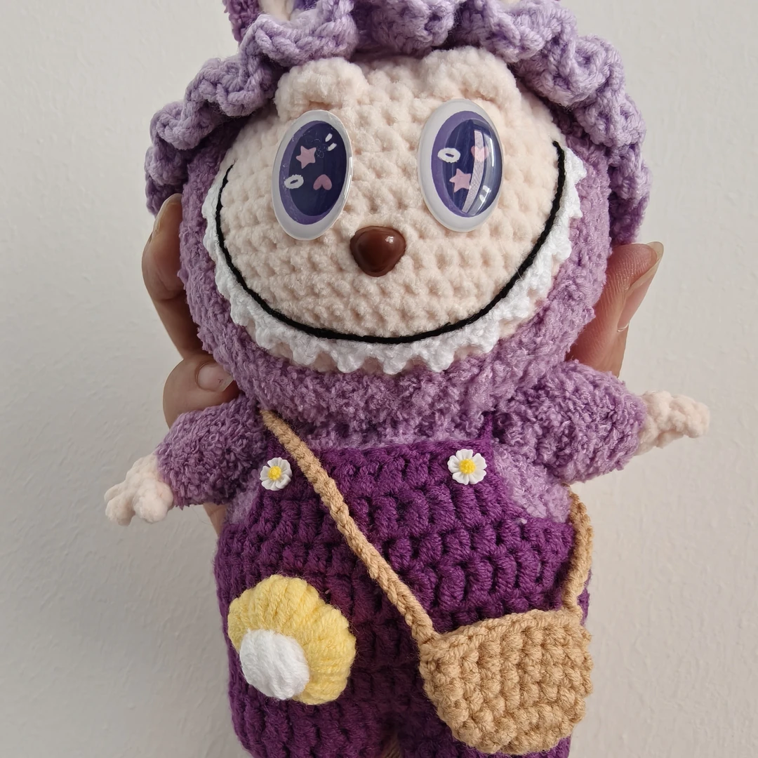 纯手工钩织拉布布现货针织