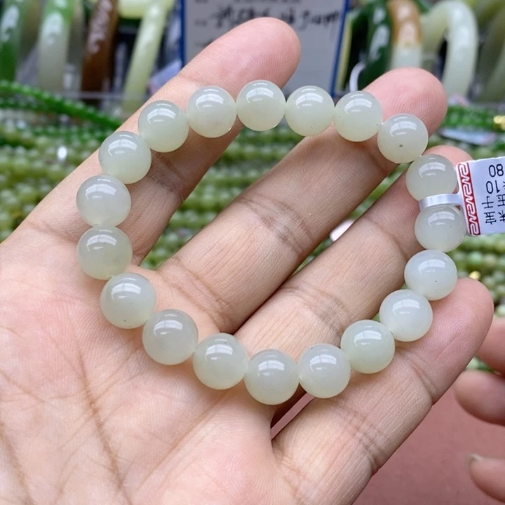 用***9和田玉未镶嵌手链