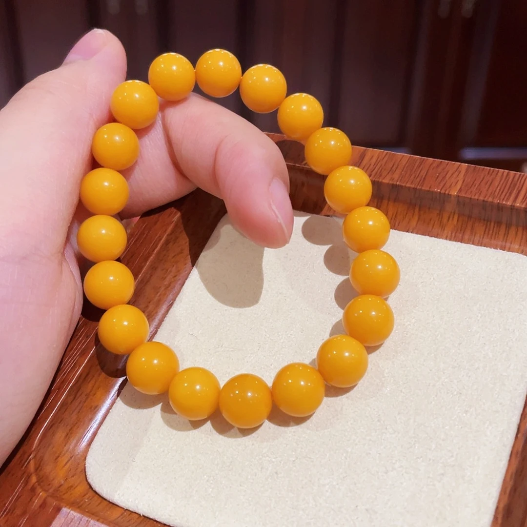 蜜蜡手链未镶嵌手串