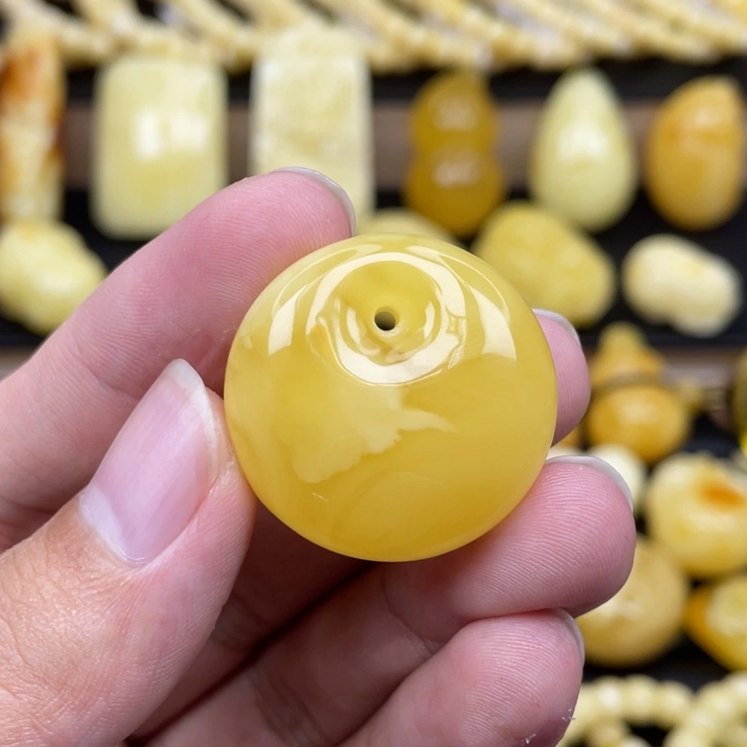 琥珀未镶嵌裸石琥珀蜜蜡
