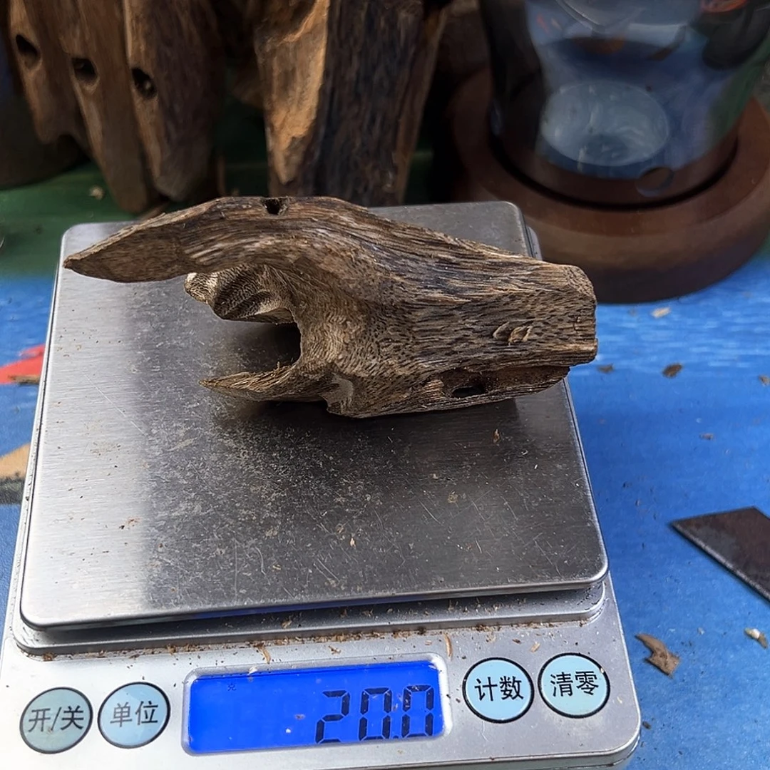 香料绿奇楠虫漏张勺子20克