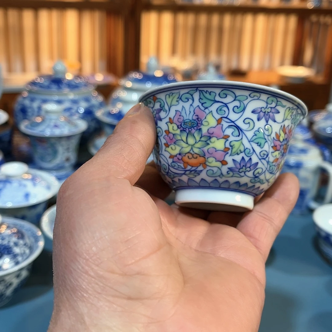 錡镇堂手工手绘杯