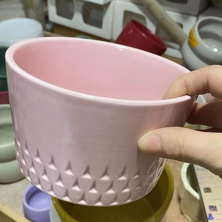 陶盆有孔 瑕疵针孔漏釉介意勿拍口 15高9