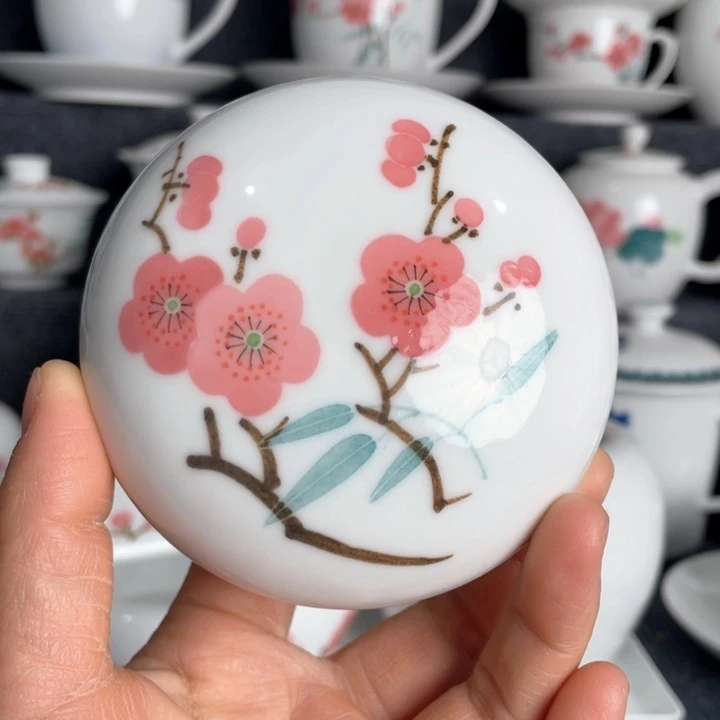 景德镇陶瓷印泥盒