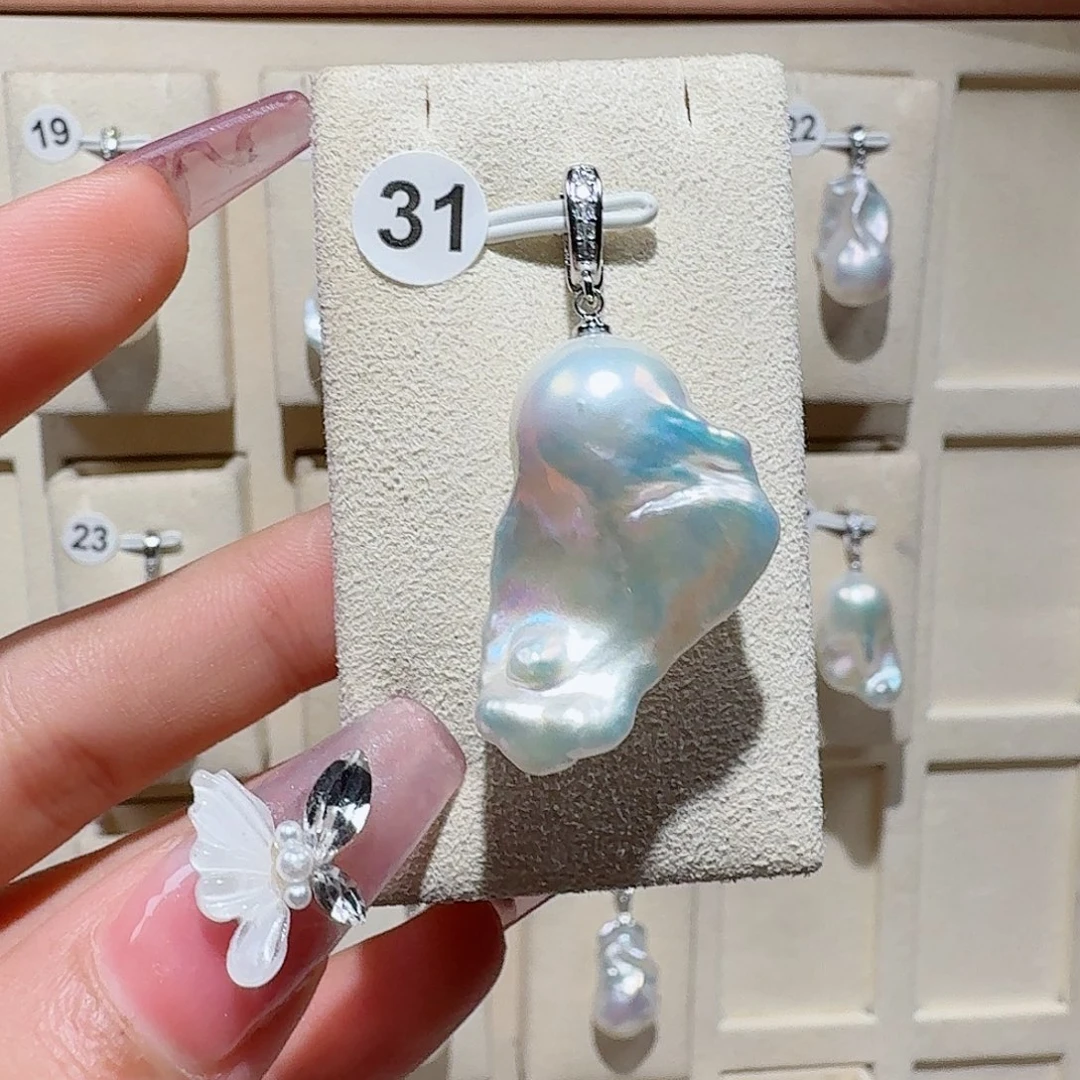 颈饰合金淡水珍珠