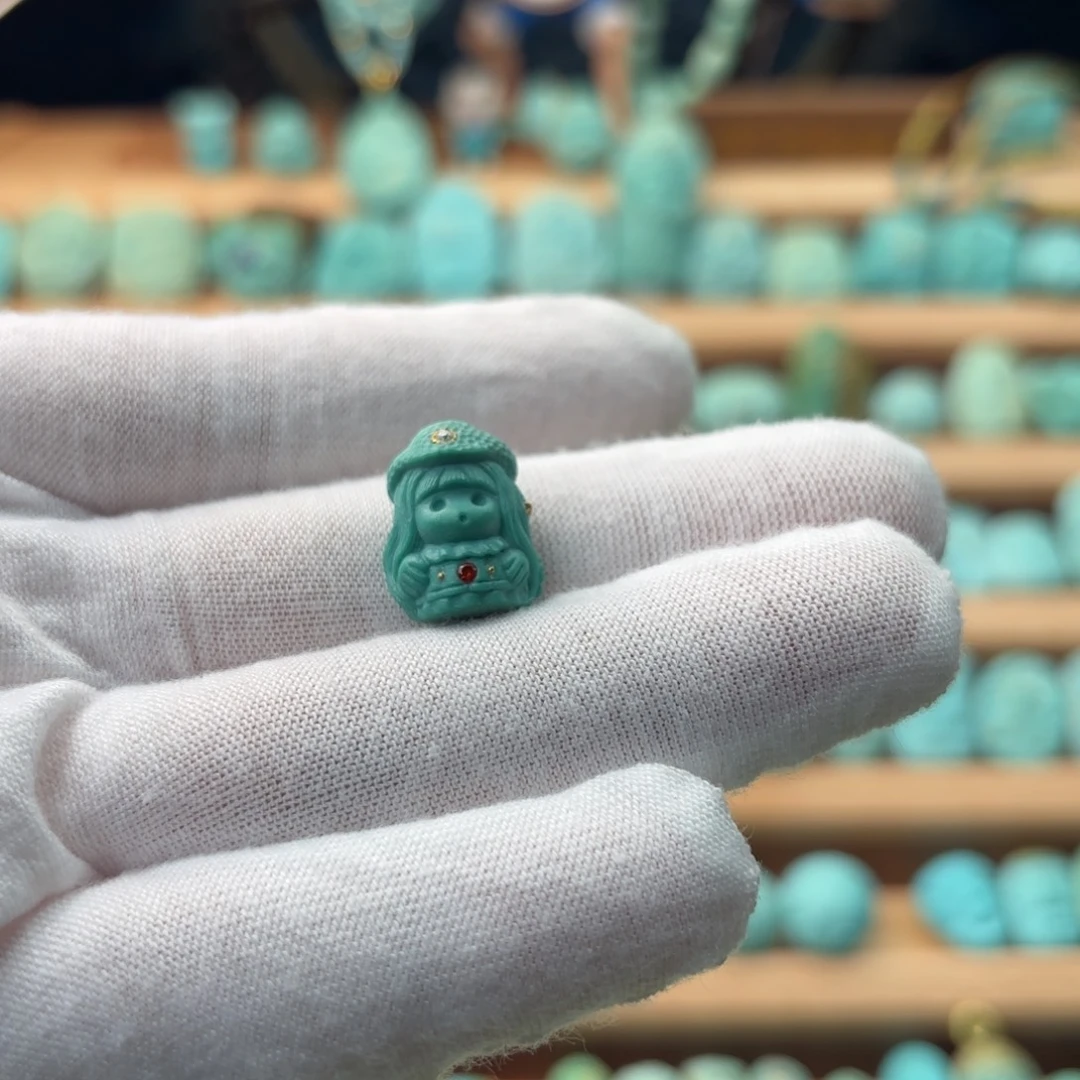 绿松石未镶嵌配饰