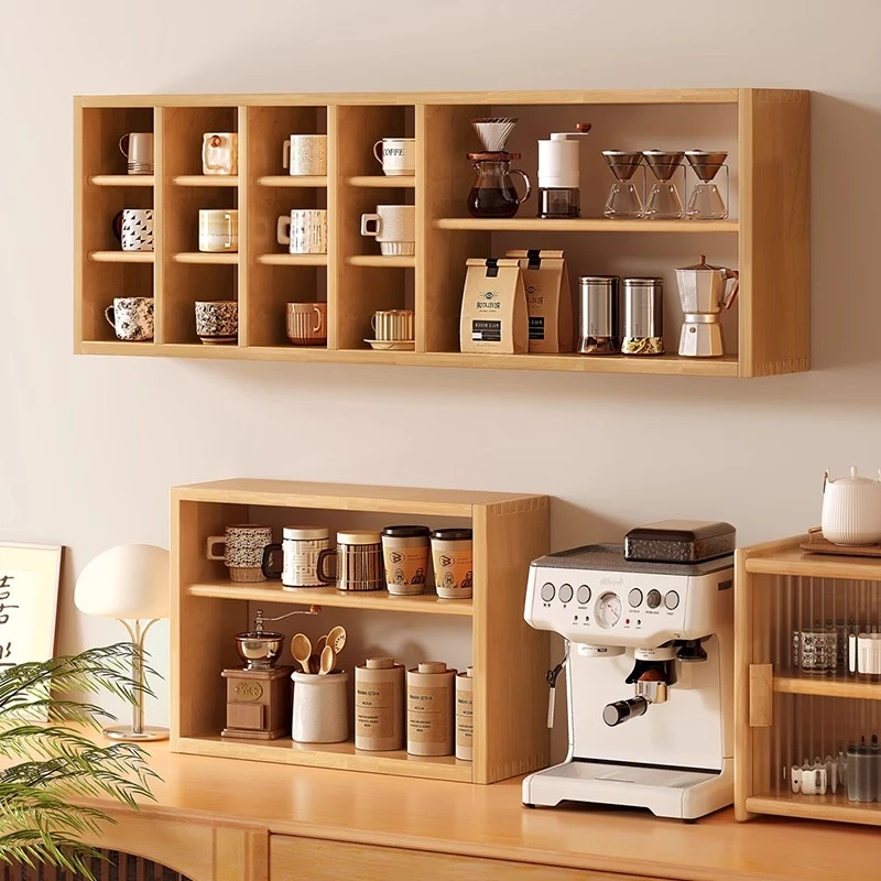 放置杯架墙面壁挂杯子收纳置物架咖啡杯水杯墙上展示架茶杯茶具架