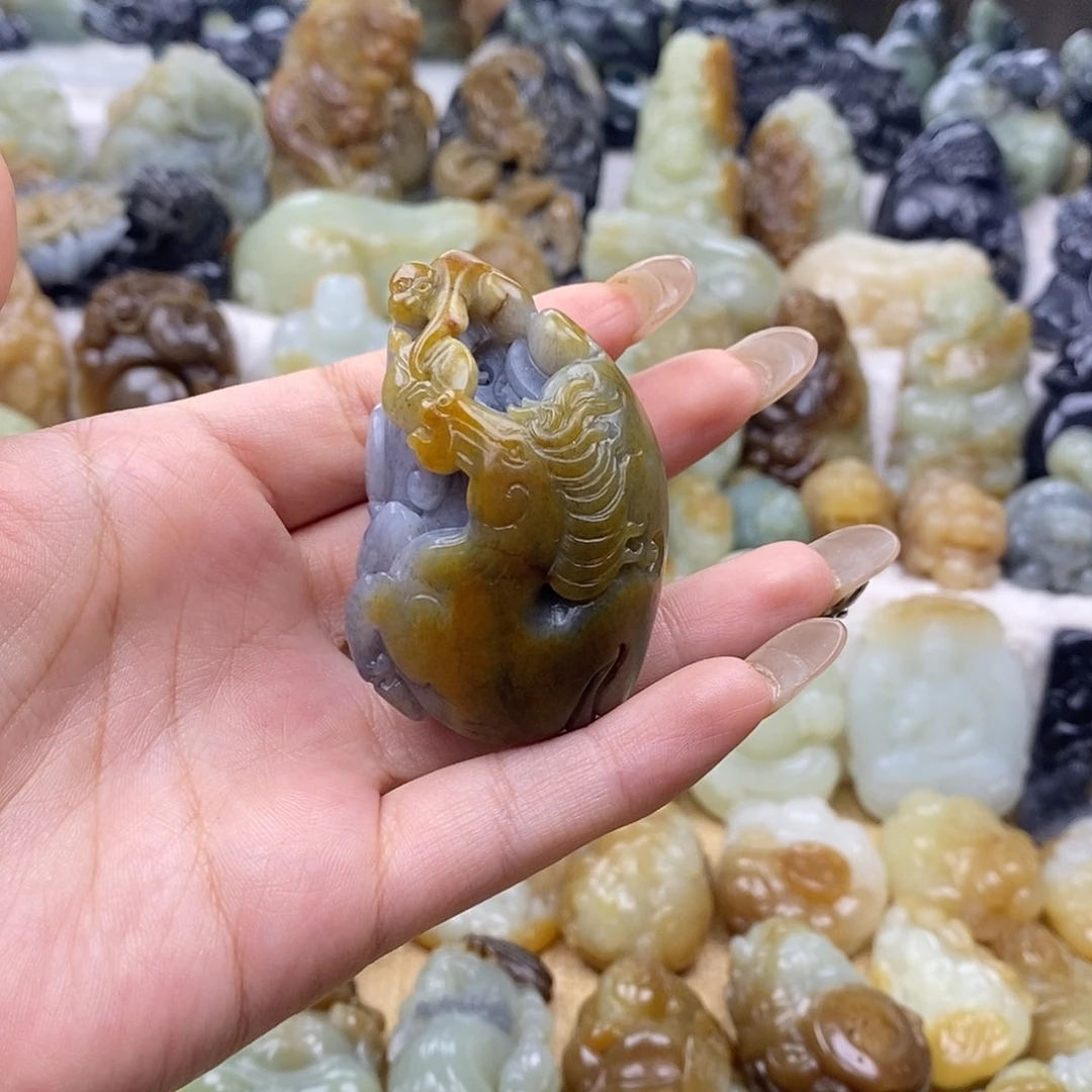北***6和田玉未镶嵌颈饰