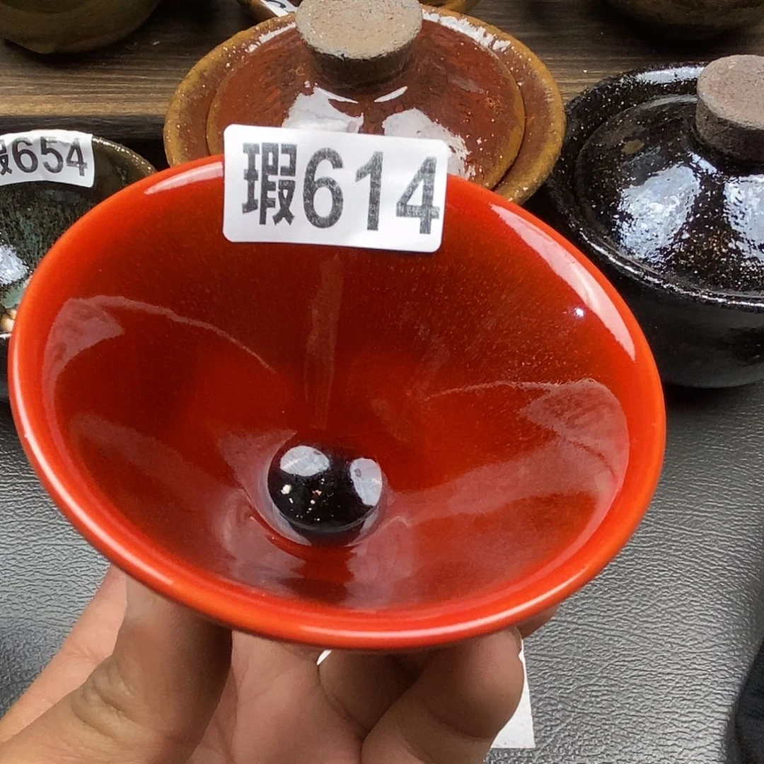 茶盏微瑕建盏主人杯子