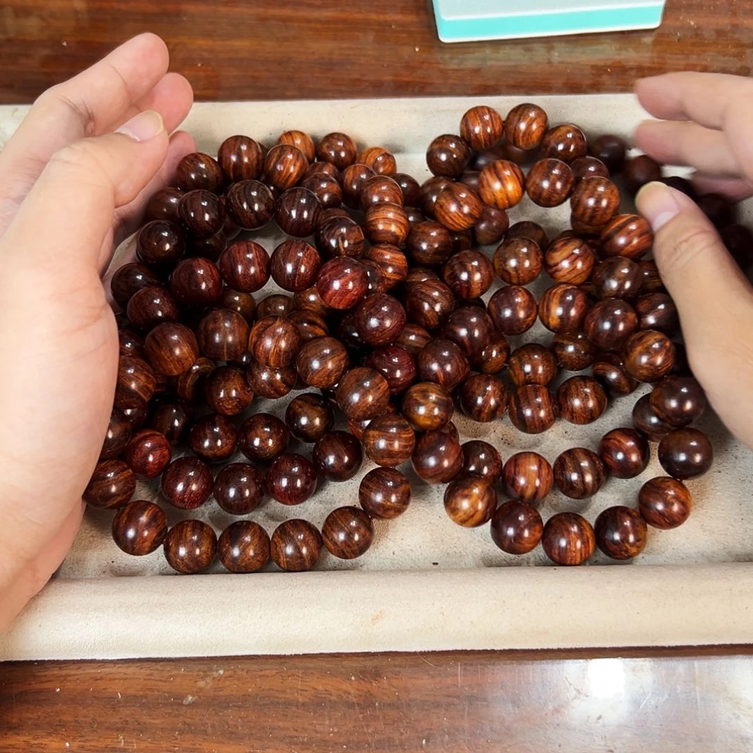 黄花梨/降香黄檀手串/手链15mm圆珠