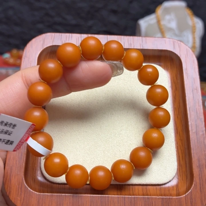 蜜蜡未镶嵌手链手串