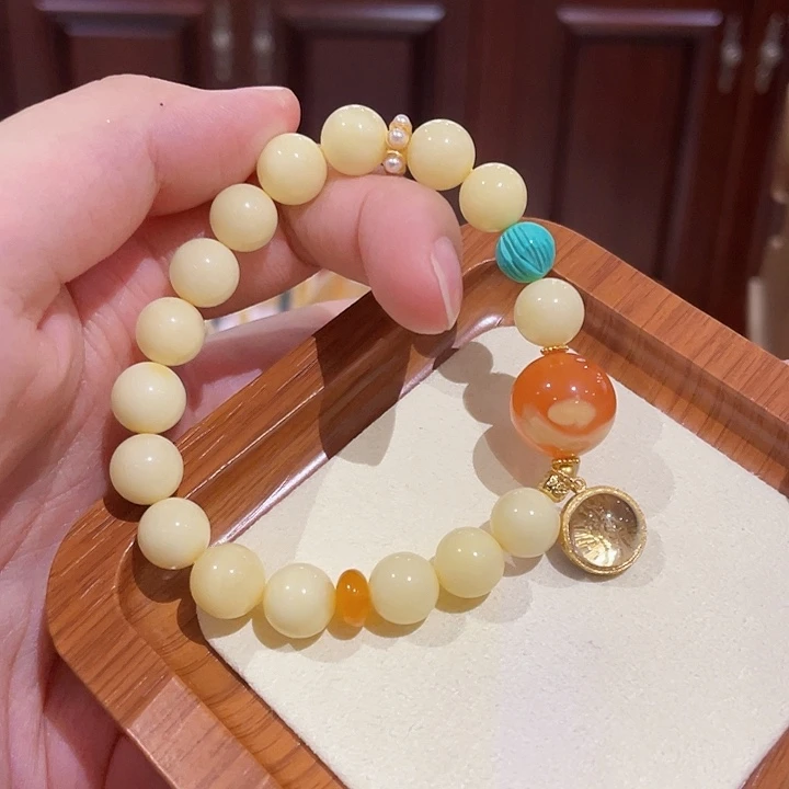 手链蜜蜡未镶嵌手串