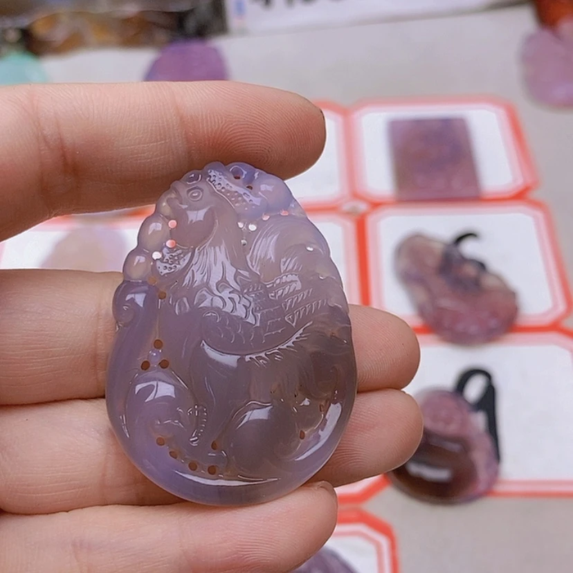 【闪购商品】玛瑙/玉髓未镶嵌珠宝半成品剑***醉