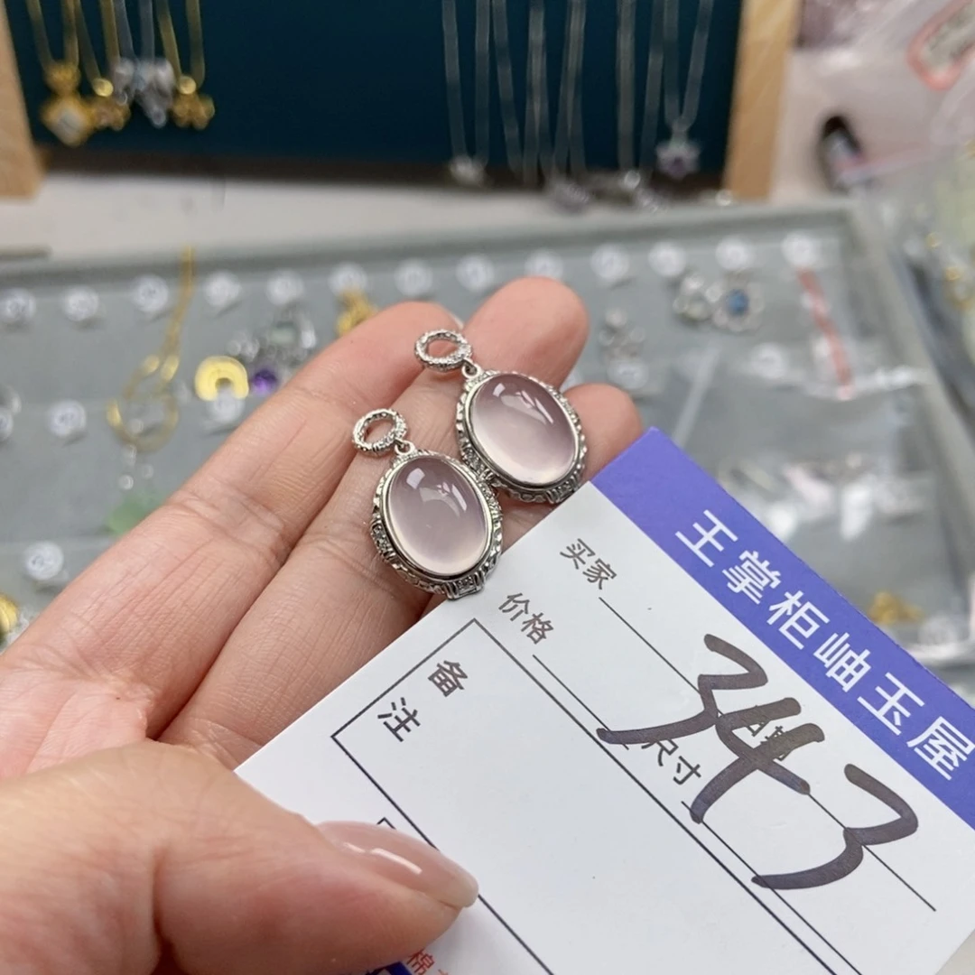 银S925镶嵌颈饰水晶